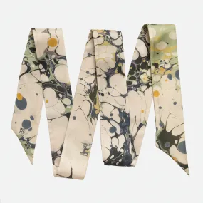 Twilly Silk Hat Band - Lichen