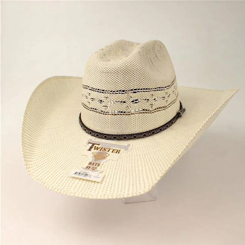 Twister Cowboy Hats Maverick Bangora Weave