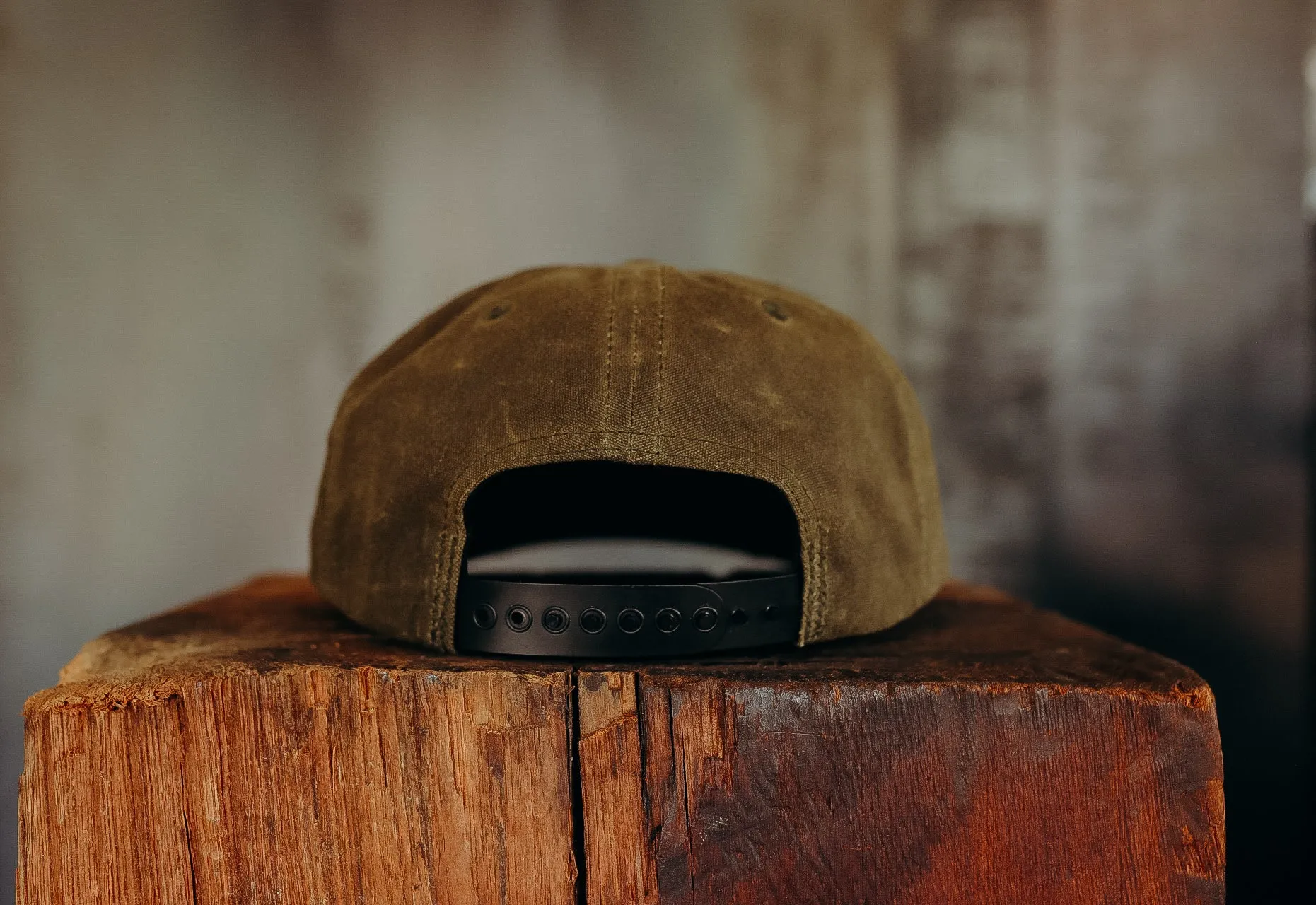 Waxed Vintage Trucker- Olive