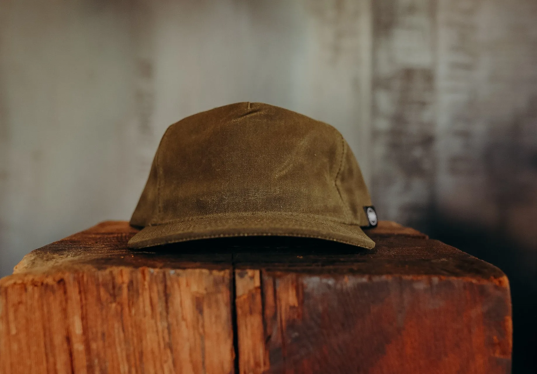 Waxed Vintage Trucker- Olive