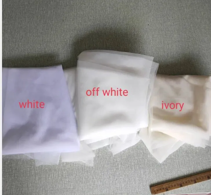 WCOS21 Long Lace Edge White Ivory Cathedral Wedding Veil