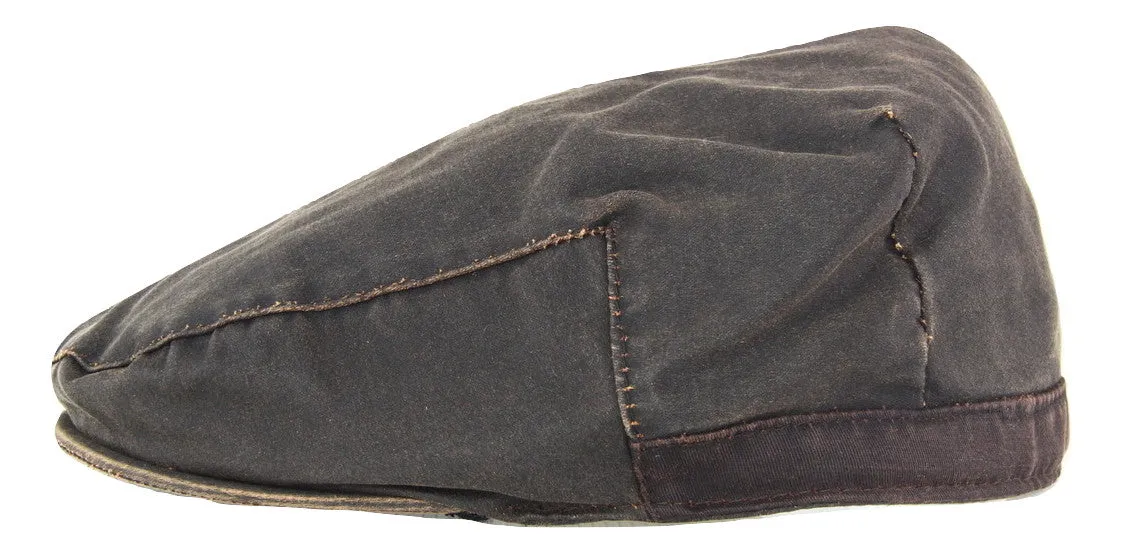Weathered Cotton Ivy Cap - Brown