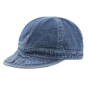 Wild Spirit Short Brim Denim Baseball Cap