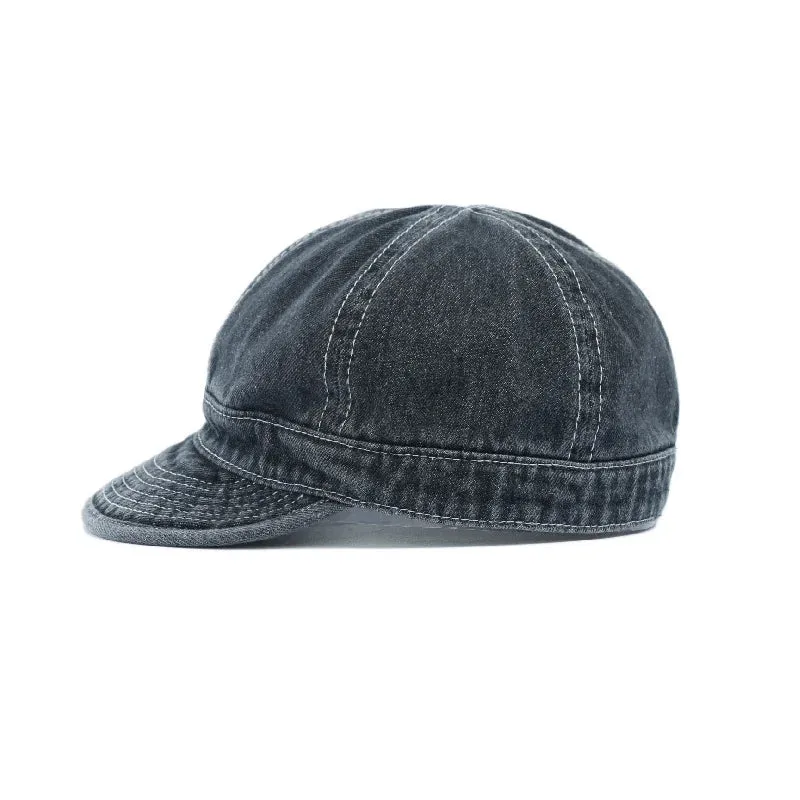 Wild Spirit Short Brim Denim Baseball Cap