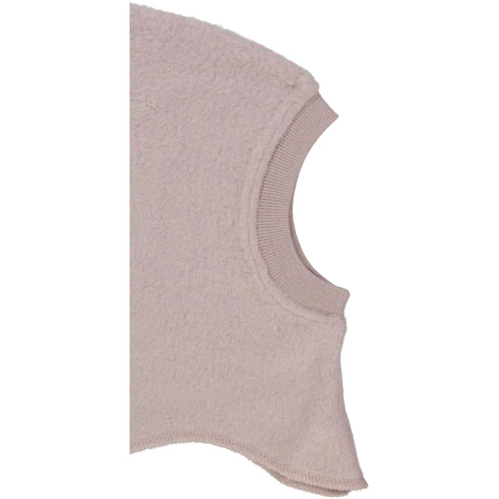 Wool Fleece Balaclave - dark powder