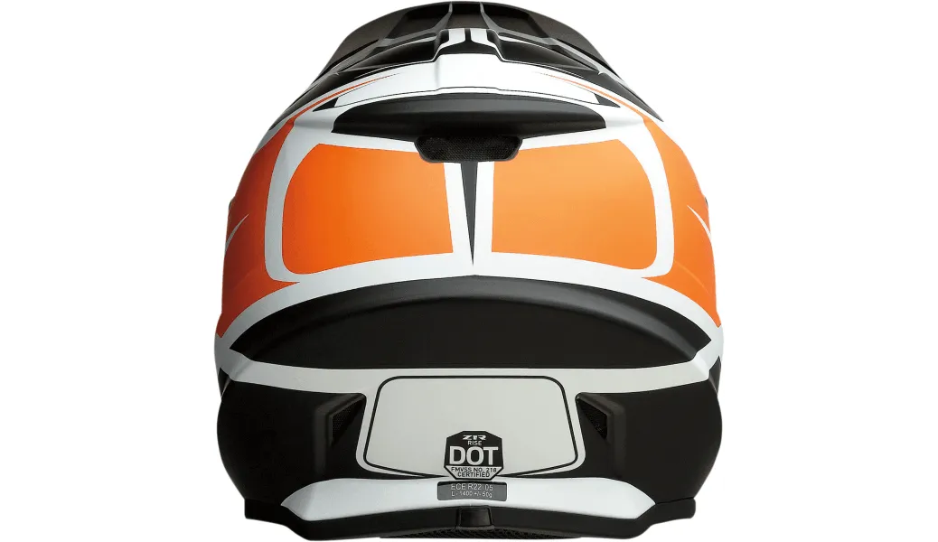 Z1R Rise Flame Orange Helmet