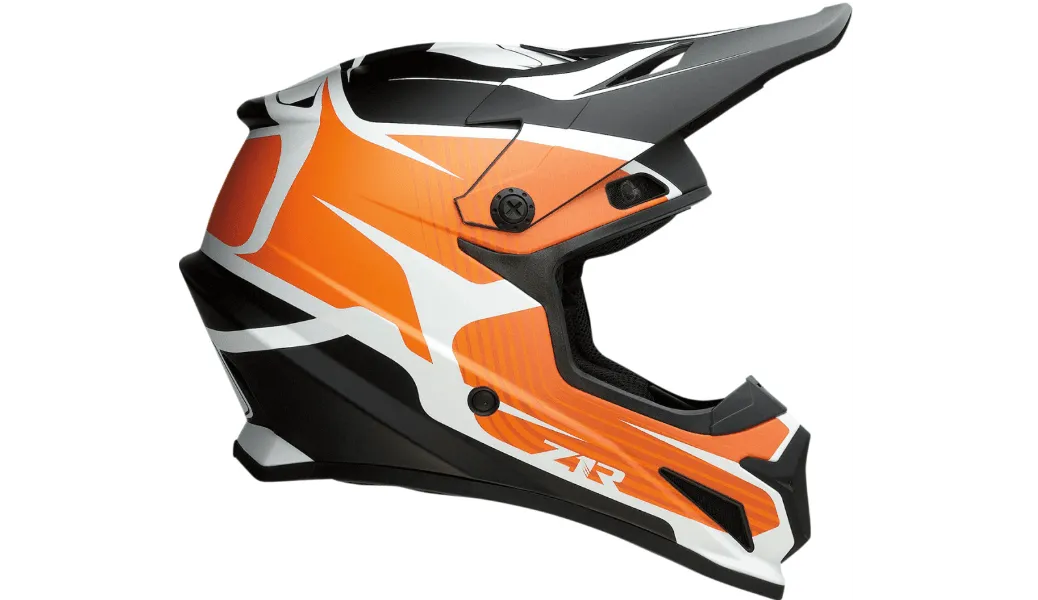 Z1R Rise Flame Orange Helmet